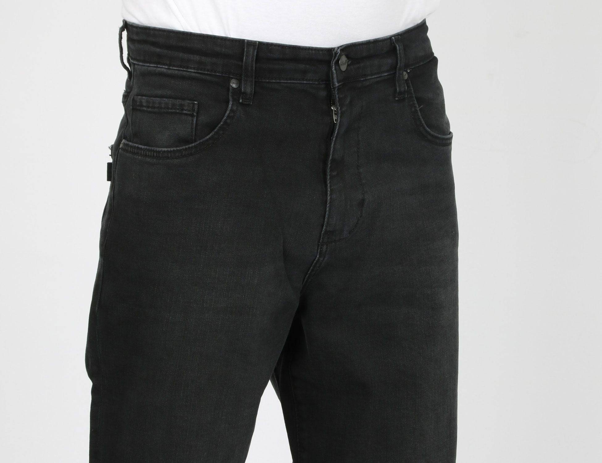 Reell Solid Loose Tapered Fit Jeans - Black Wash Schwarz Bild 4