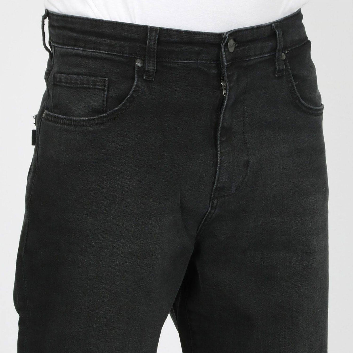 Reell Solid Loose Tapered Fit Jeans - Black Wash Schwarz Bild 4