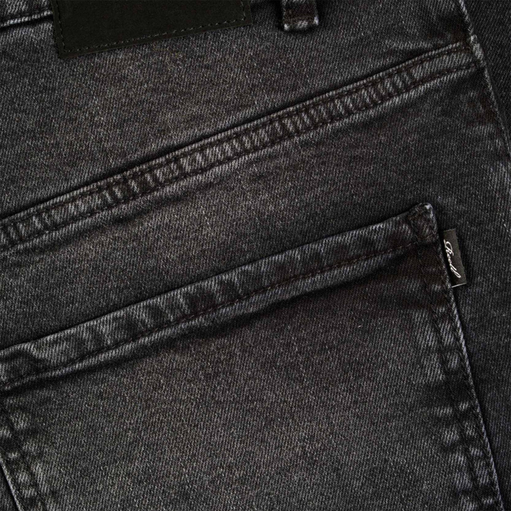 Reell Solid Pant - Black Wash 2 Schwarz Bild 3