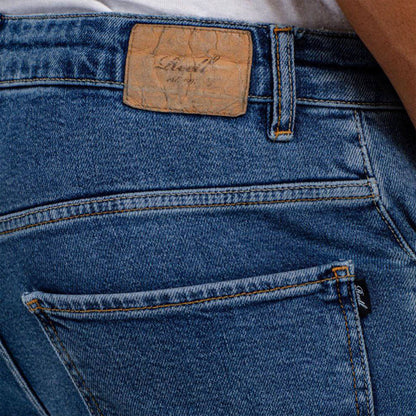 Reell Solid Pant - Retro Mid Blue Blau Bild 3