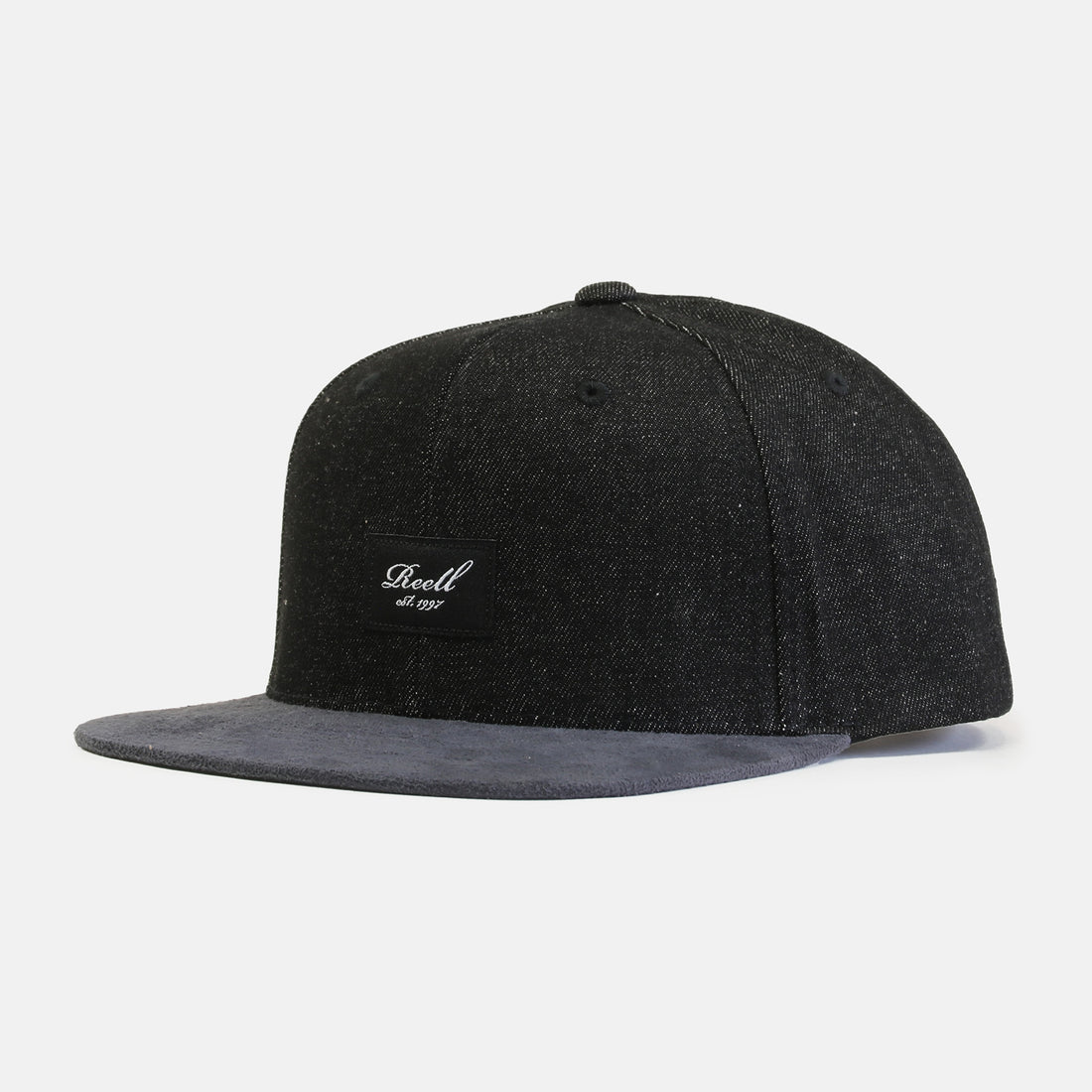Reell Suede Cap - Black Denim Schwarz Bild 1