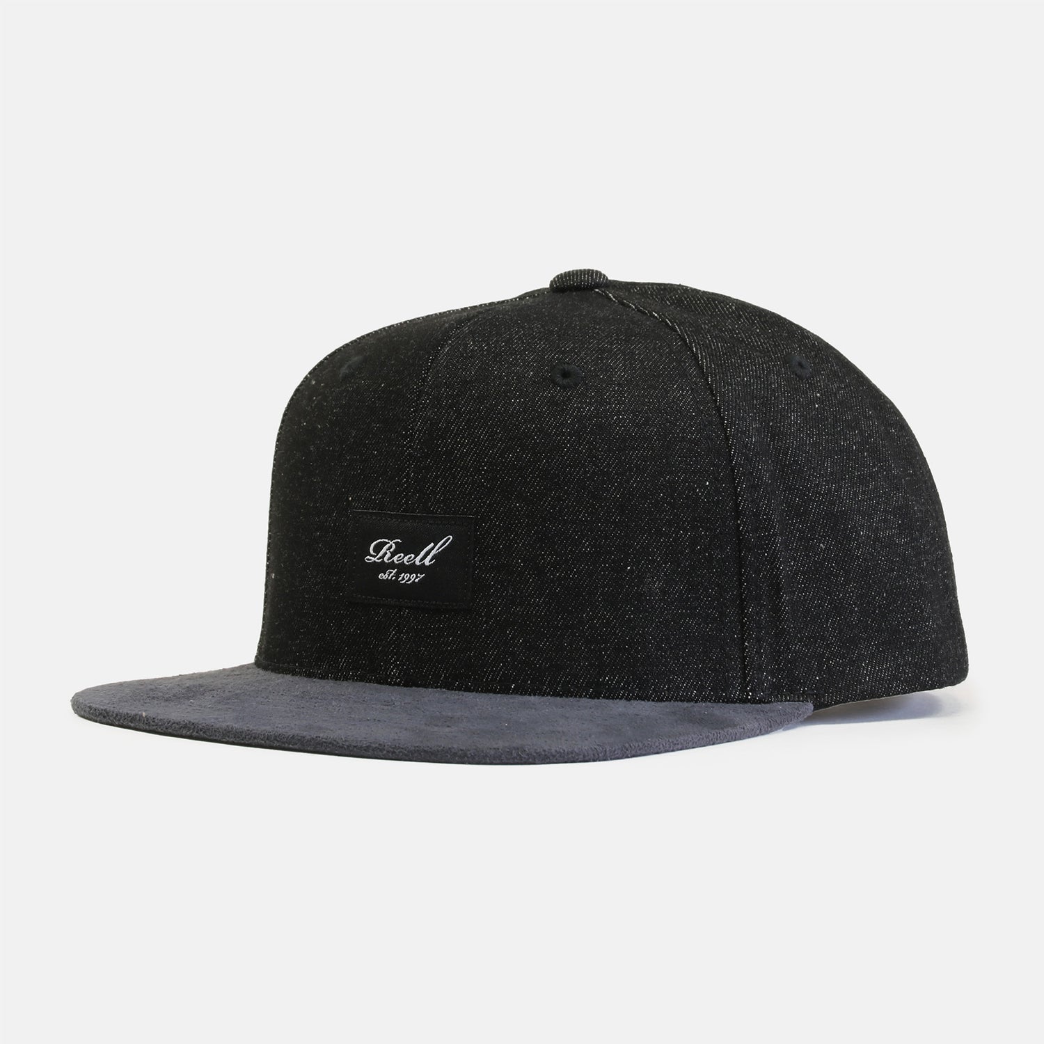 Reell Suede Cap - Black Denim Schwarz Bild 1