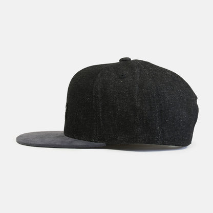 Reell Suede Cap - Black Denim Schwarz Bild 2