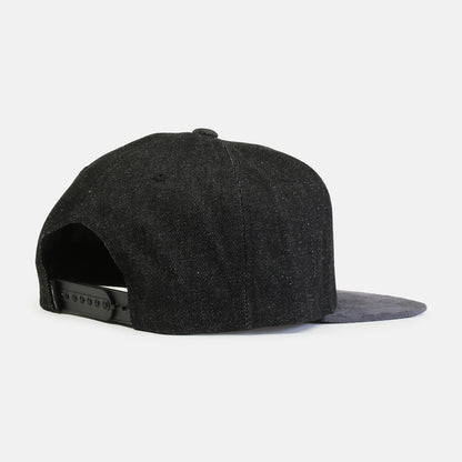 Reell Suede Cap - Black Denim Schwarz Bild 3