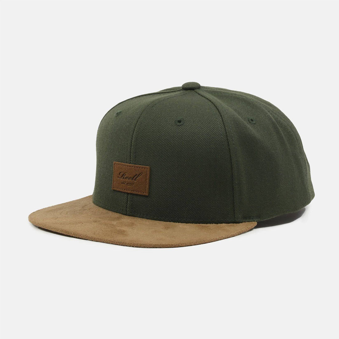 Reell Suede Cap - Dark Olive Grün Bild 1