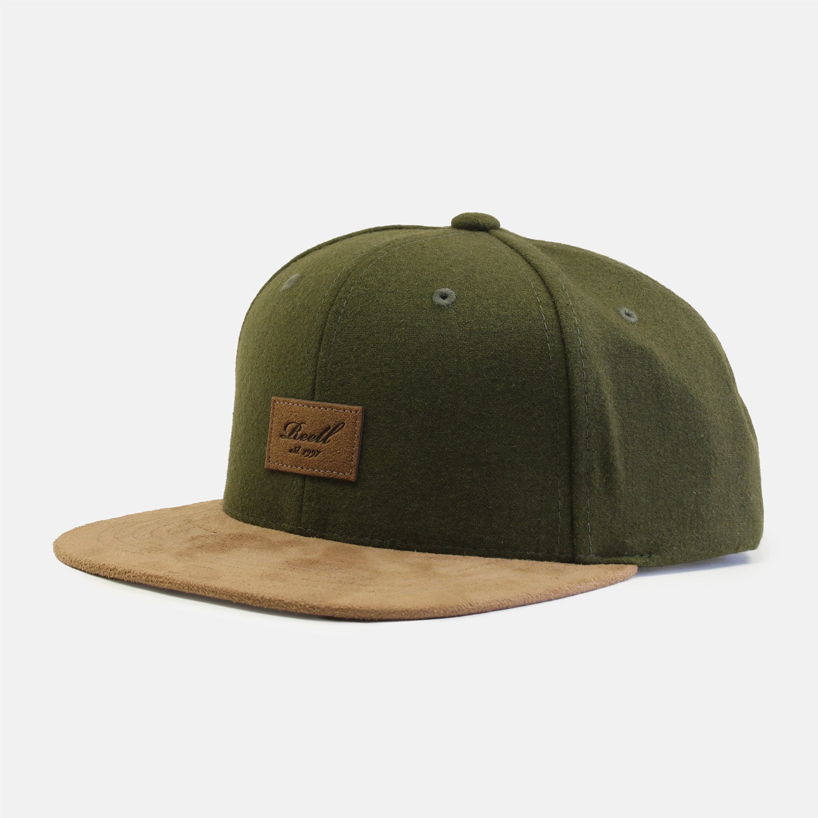 Reell Suede Cap - Light Olive Tweed Grün Bild 1
