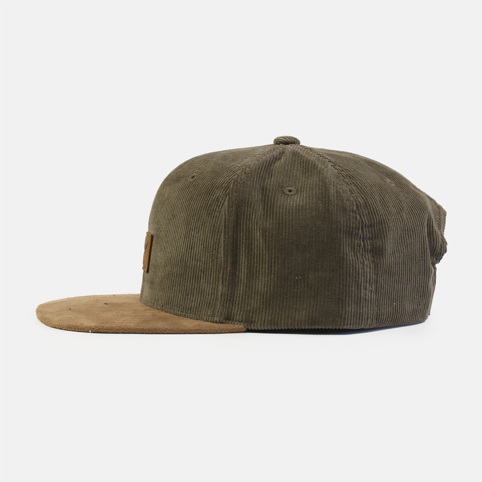 Reell Suede Cord Cap - Olive Grün Bild 2