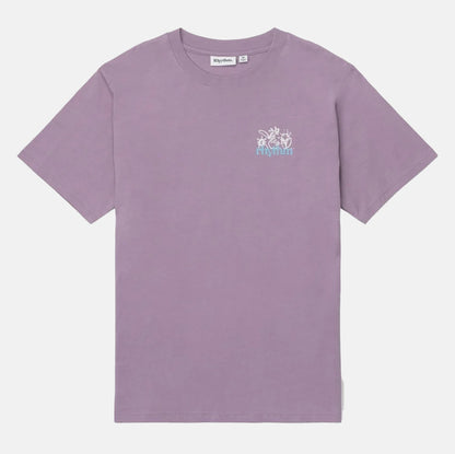 Rhythm Old Growth Livin T-Shirt - Plum Lila Bild 2