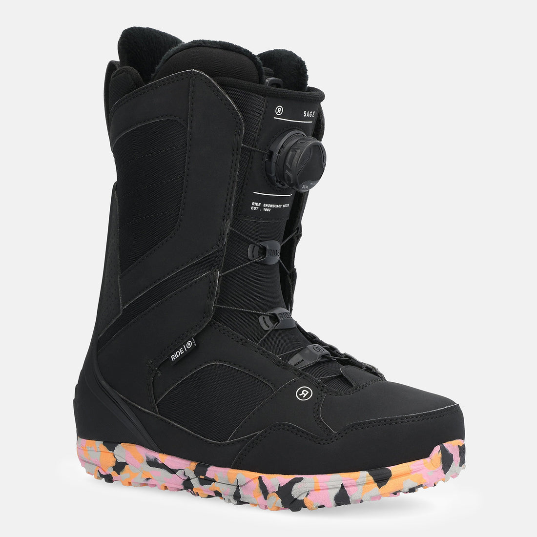 Ride Sage Boot - Black / Noir Schwarz Bild 1
