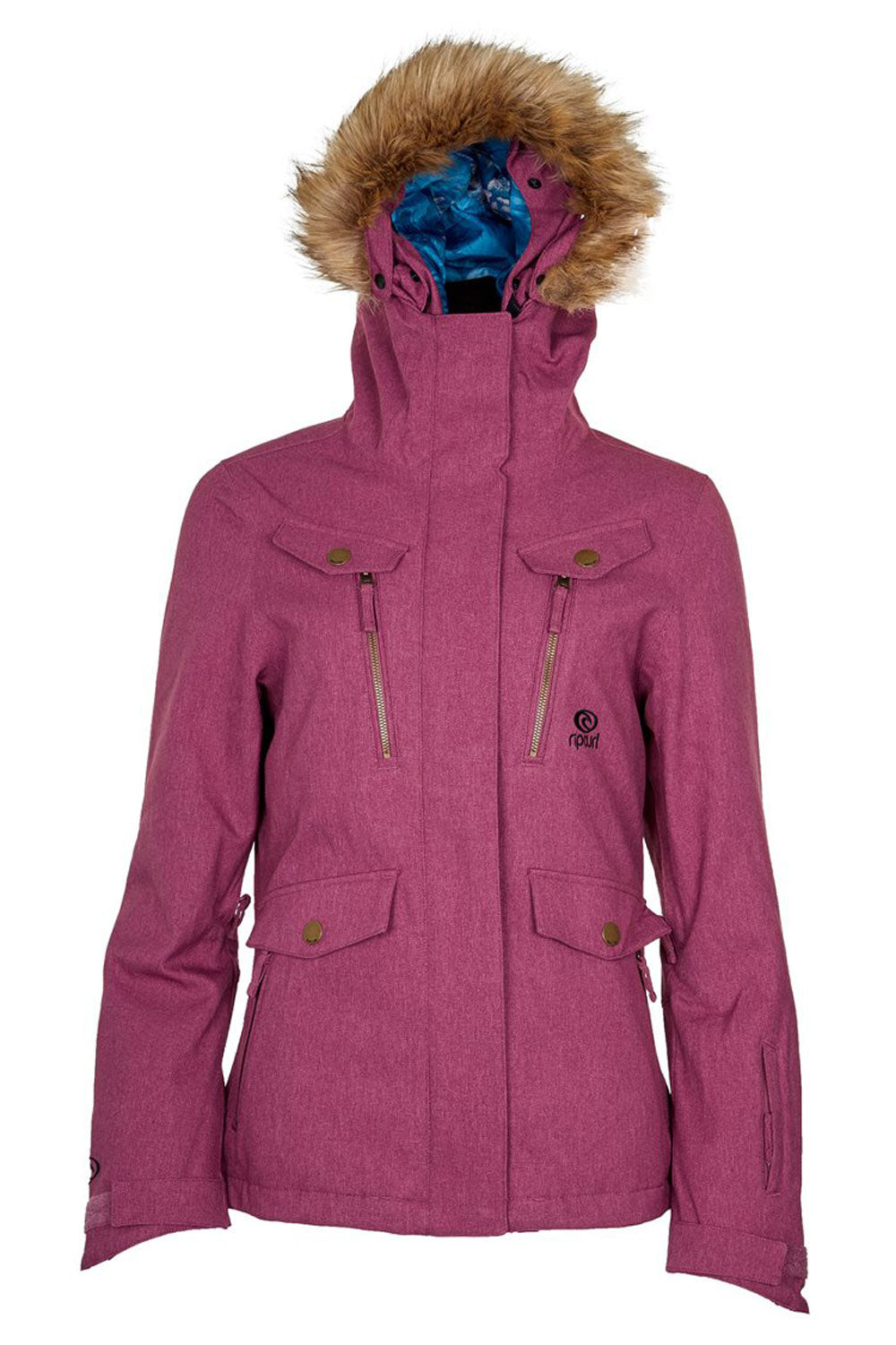 RipCurl Chic Fancy Snowboard Jacke Damson Bild 1