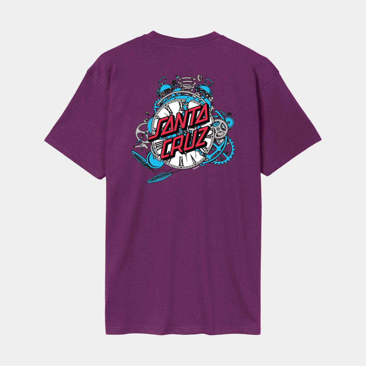 Santa Cruz Grabke Exploding Dot T-Shirt - Fresh Purple, produkt hinten