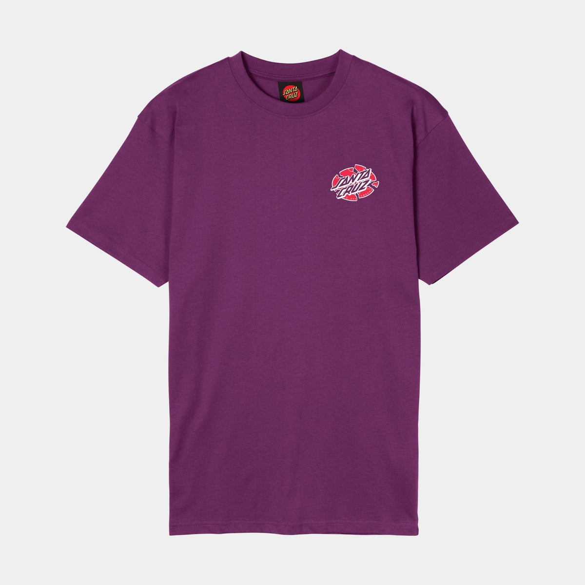Santa Cruz Grabke Exploding Dot T-Shirt - Fresh Purple, produkt vorne