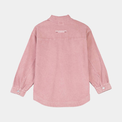 Santa Cruz Scribe Strip Long Sleeve Shirt - Putty Wash, produkt hinten