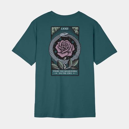 Santa Cruz Delfino Eternal T-Shirt - Deep Sea, produkt hinten