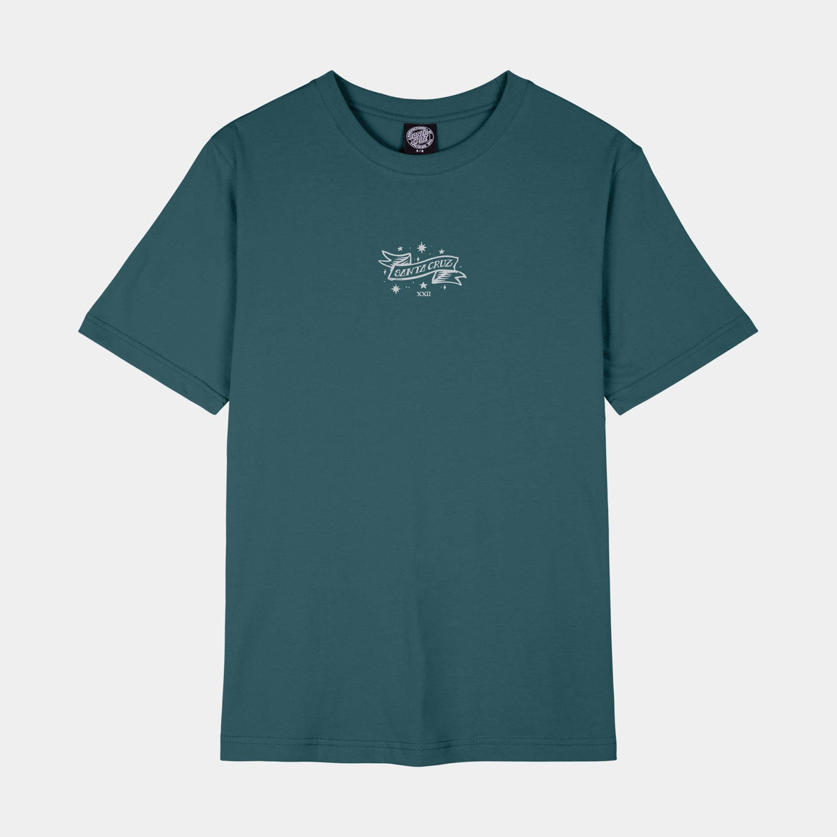 Santa Cruz Delfino Eternal T-Shirt - Deep Sea, produkt vorne