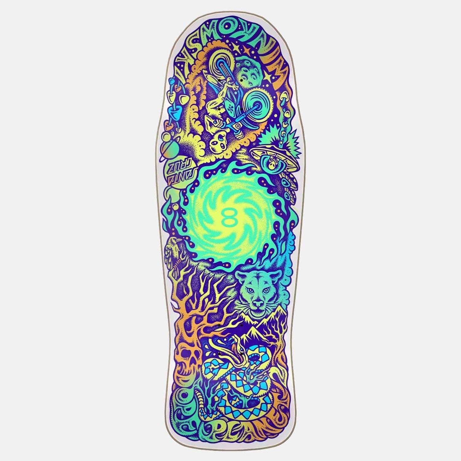 Santa Cruz Winkowski Dope Planet Two VX 10.34&quot; Deck - Blowout Skateshop