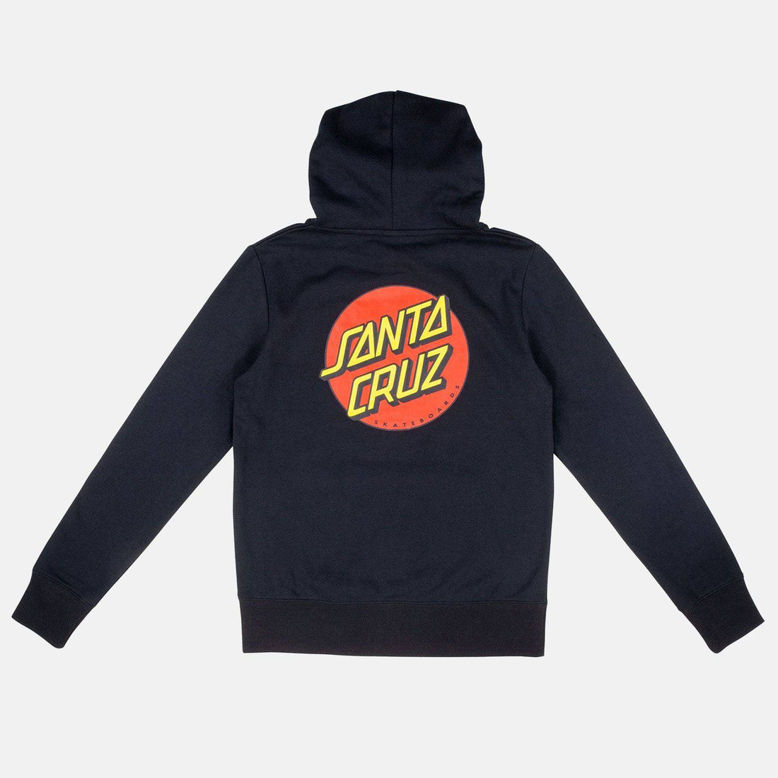 Santa Cruz Classic Dot Chest Hoodie - Black Schwarz Bild 1