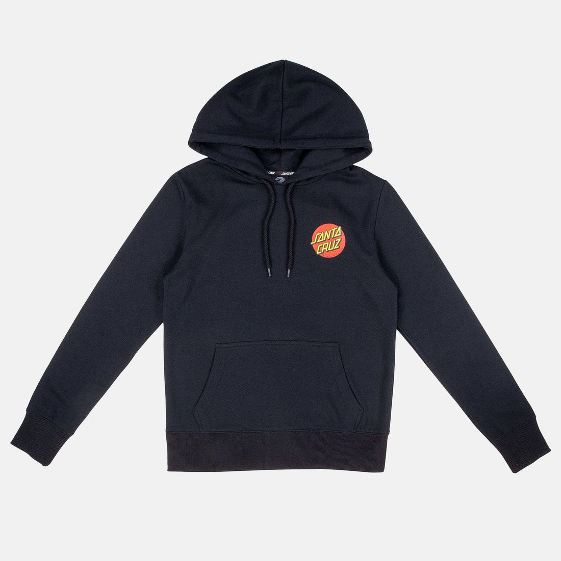Santa Cruz Classic Dot Chest Hoodie - Black Schwarz Bild 2