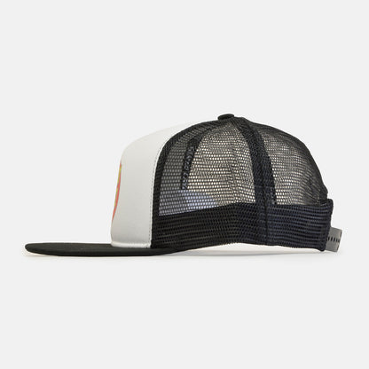 Santa Cruz Classic Dot Mesh Cap - White / Black Weiß Bild 2