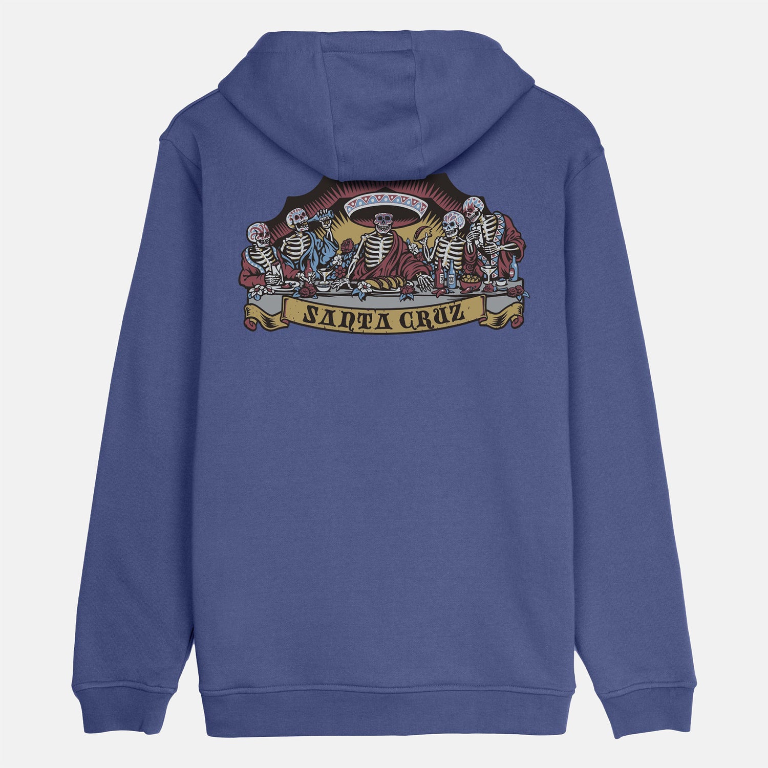 Santa Cruz Guzmann Scroll Front Hoodie - Navy Dusk Blau Bild 1