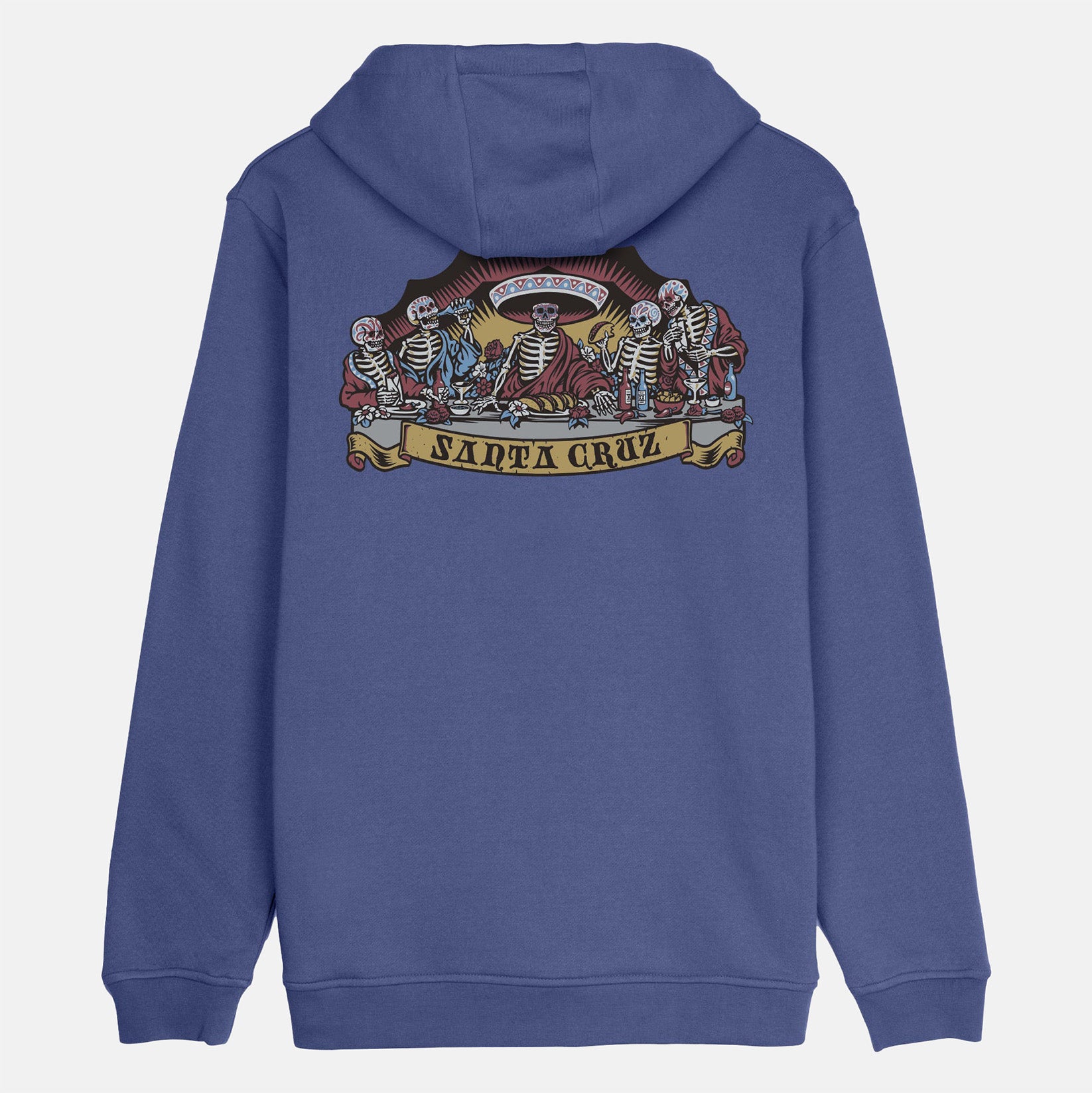 Santa Cruz Guzmann Scroll Front Hoodie - Navy Dusk Blau Bild 1