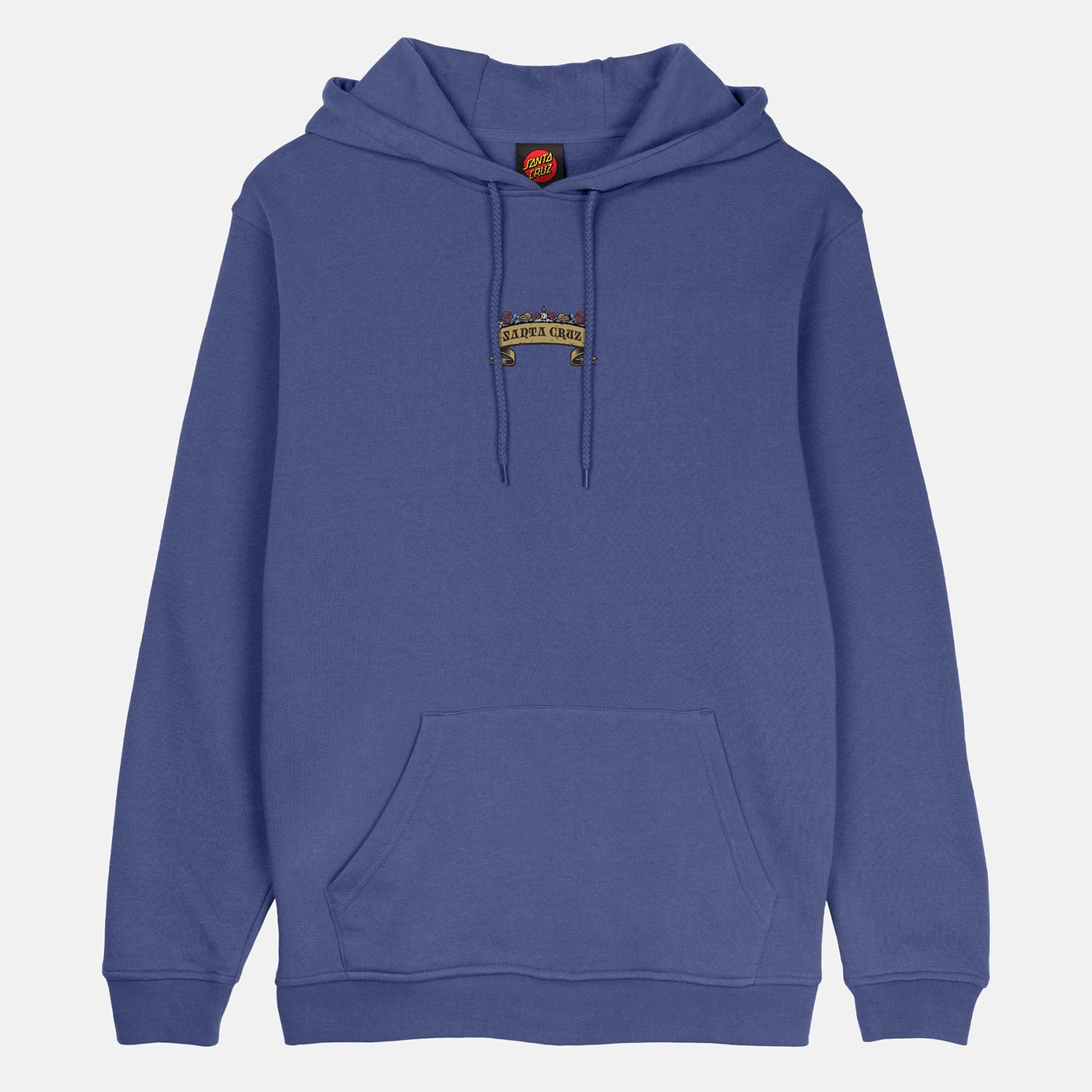 Santa Cruz Guzmann Scroll Front Hoodie - Navy Dusk Blau Bild 2