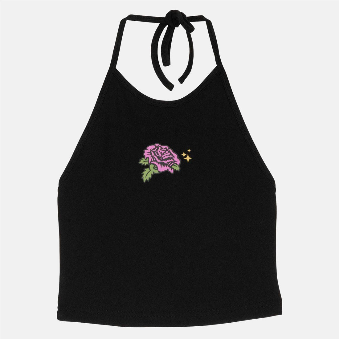Santa Cruz Rose Glimmer Top - Black Bild 1