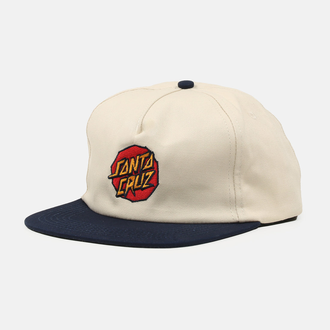 Santa Cruz Scratched Dot Cap - Calico / Deep Cobald Beige Bild 1