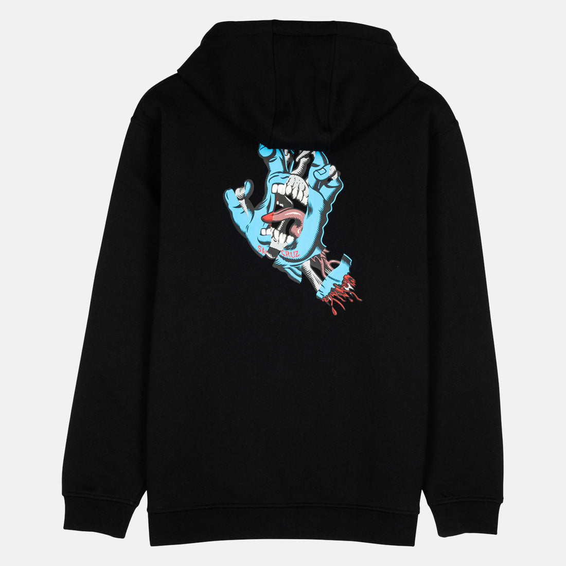 Santa Cruz Torn Hand Hoodie - Black Schwarz Bild 1