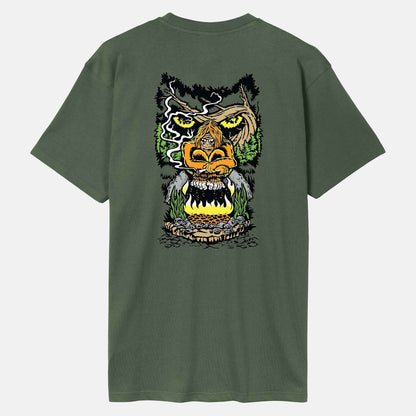 Santa Cruz Winkowski Big Foot T-Shirt - Dark Moss Grün Bild 1