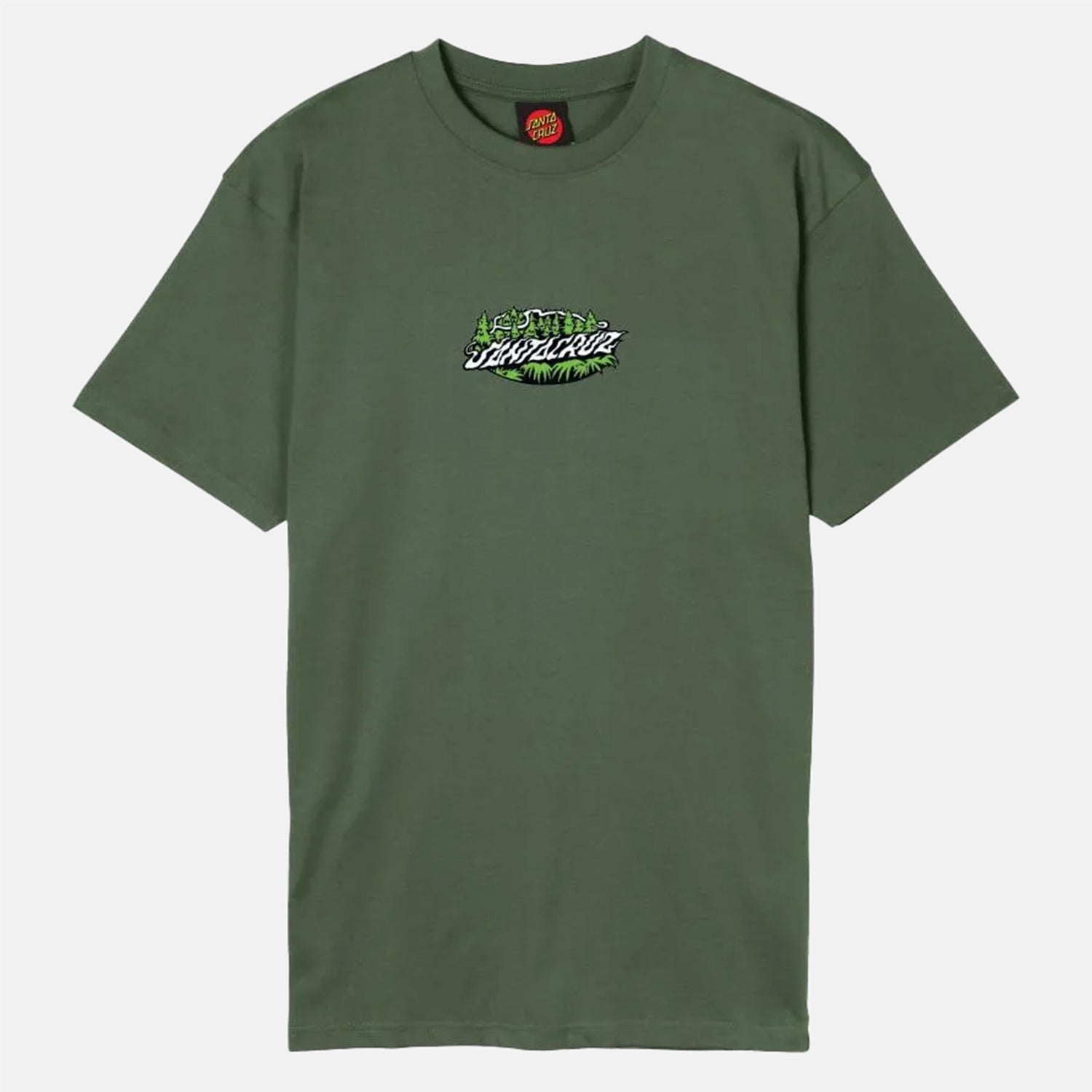 Santa Cruz Winkowski Big Foot T-Shirt - Dark Moss Grün Bild 2