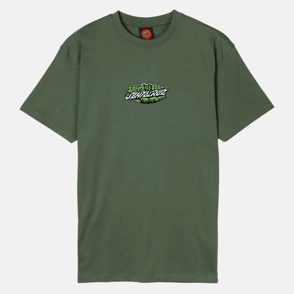 Santa Cruz Winkowski Big Foot T-Shirt - Dark Moss Grün Bild 2