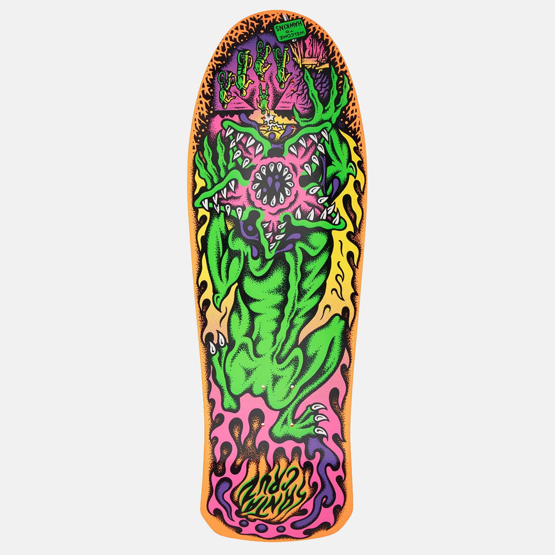 Santa Cruz x Stranger Things Salba Demogorgon 10.3 Deck Mehrfarbig Bild 1