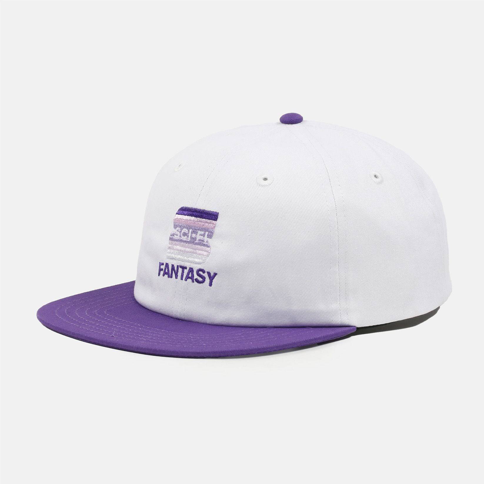 Sci-Fi Fantasy S Cap - White / Purple - Blowout Skateshop