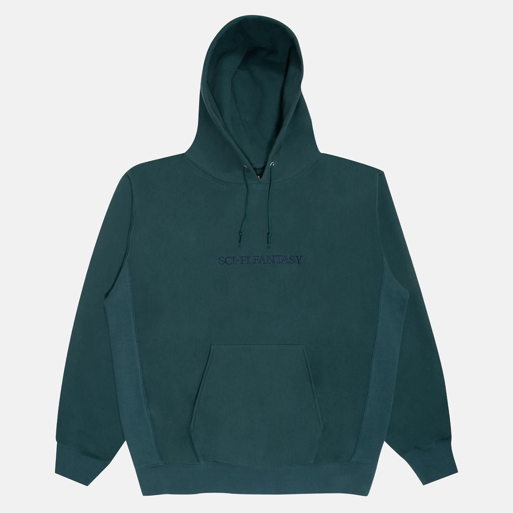 Sci-Fi Fantasy Logo Hoodie - Dark Moss Green Bild 1