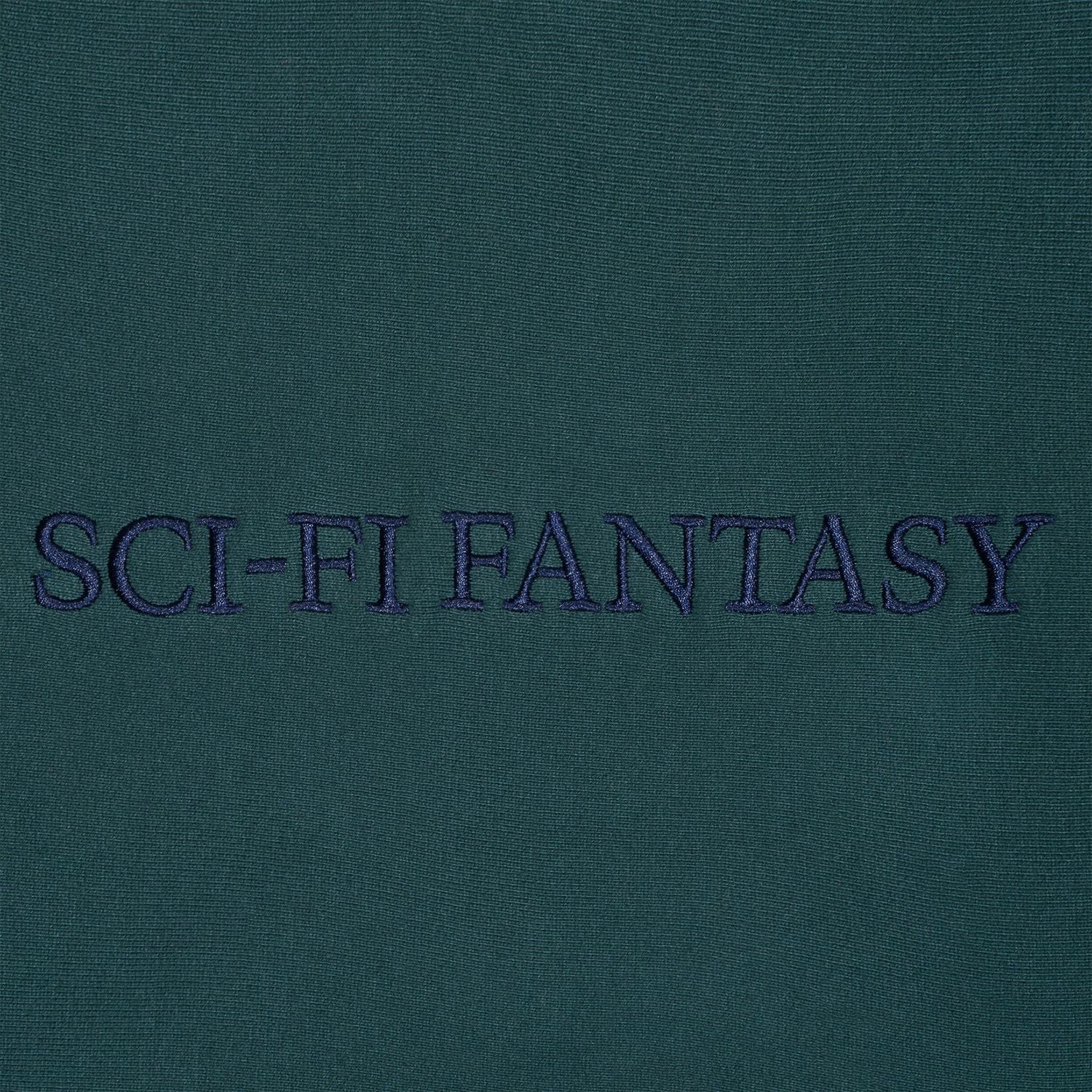 Sci-Fi Fantasy Logo Hoodie - Dark Moss Green Bild 2