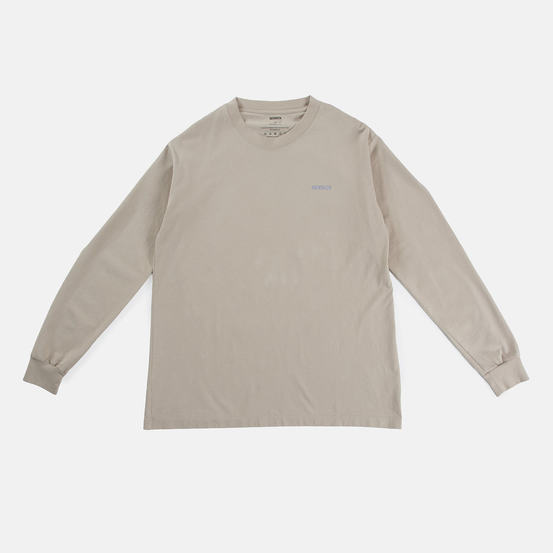 Seasick From Lobstar With Love Longsleeve - Taupe Beige Bild 2