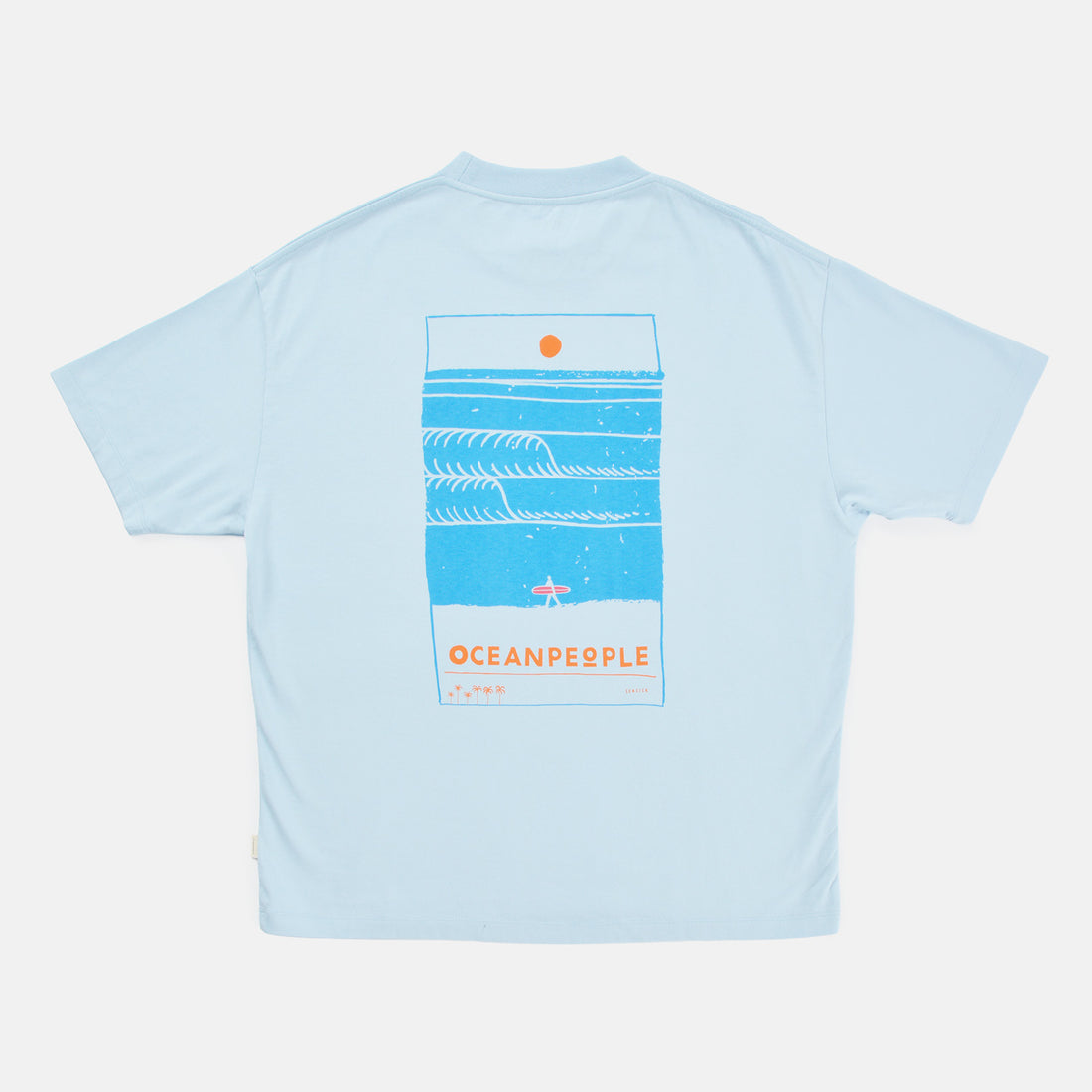 Seasick Ocean People T-Shirt - Blue Blau Bild 1