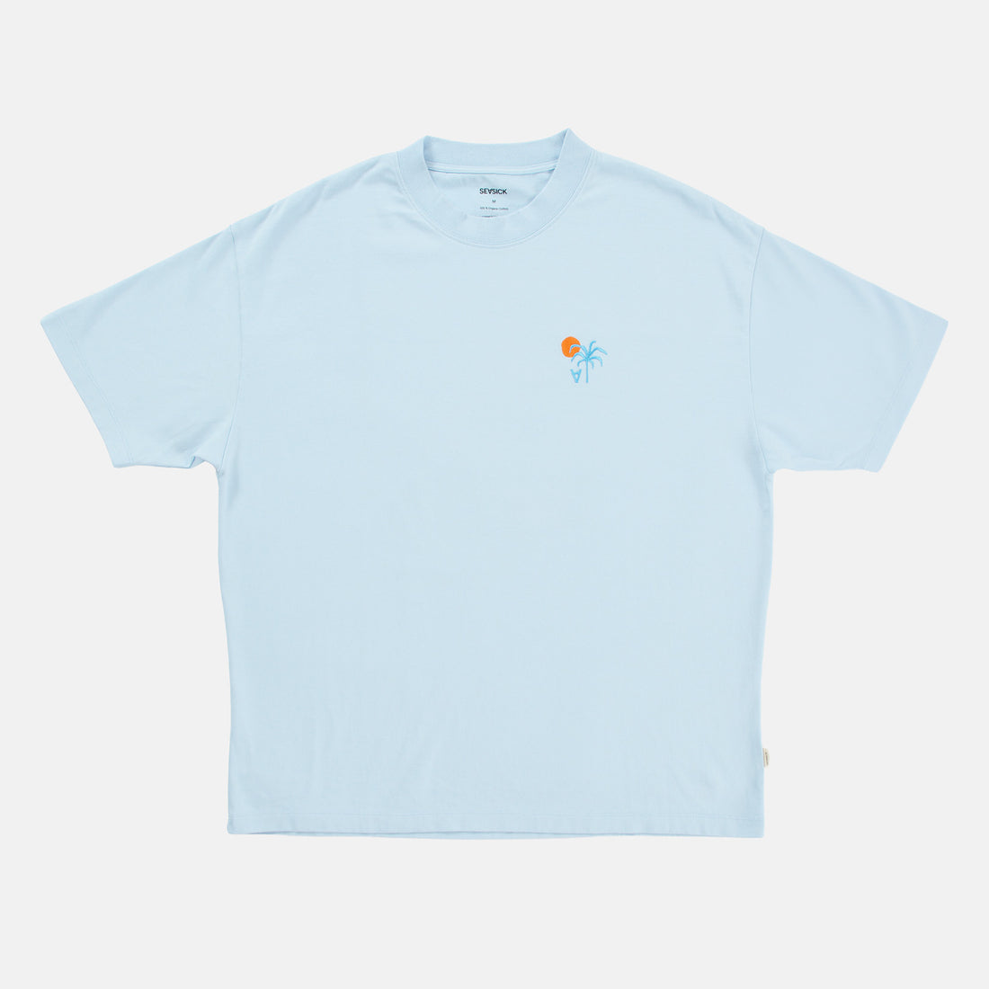 Seasick Ocean People T-Shirt - Blue Blau Bild 2