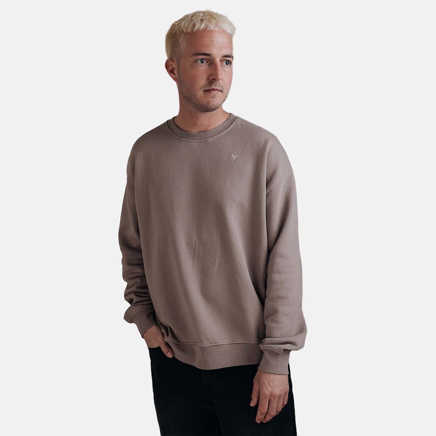 Seasick Shell, Sun, Wave Crewneck - Light Brown Braun Bild 1