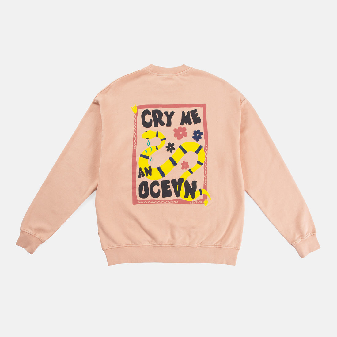 Seasick Cry Me An Ocean Crew - Peach Pink Bild 1