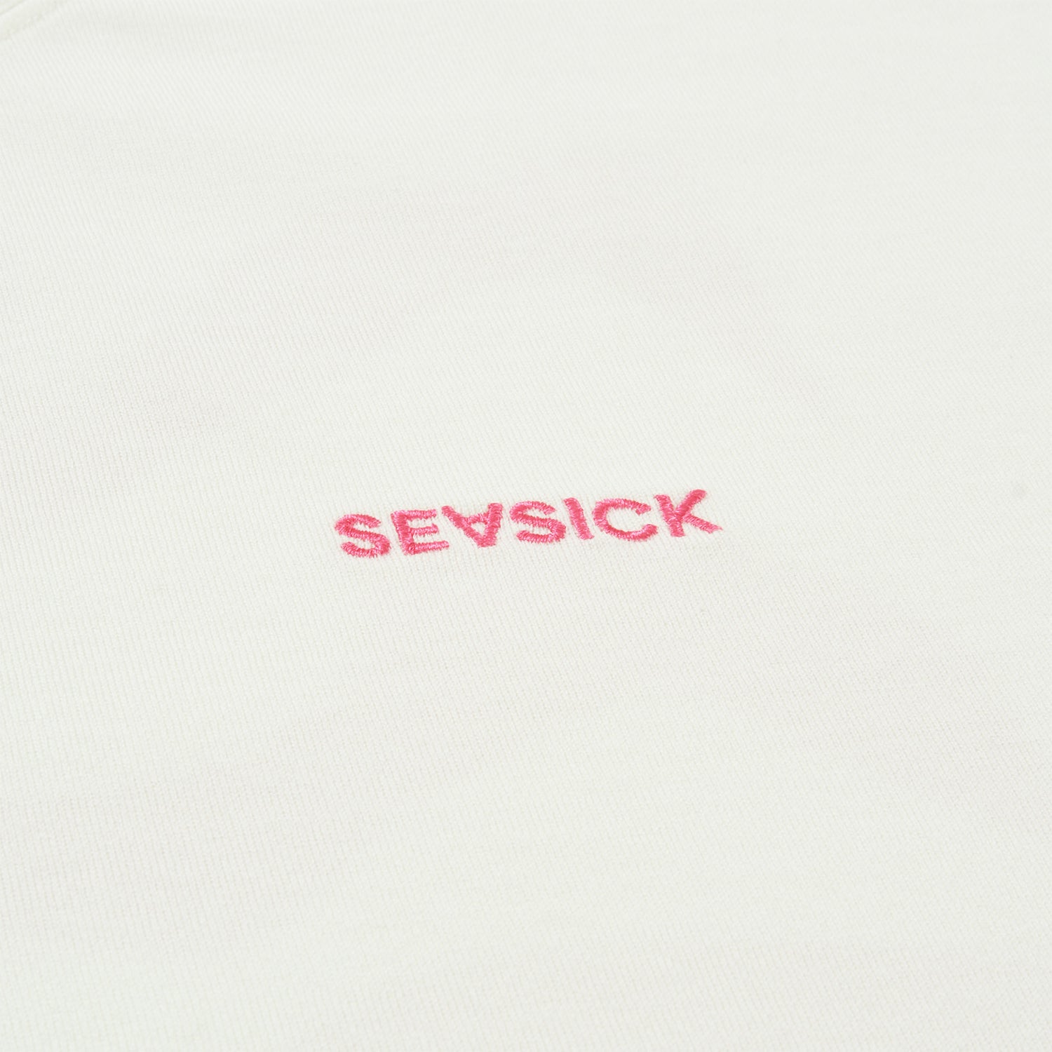 Seasick Pink Waves T-Shirt - White Weiß Bild 3