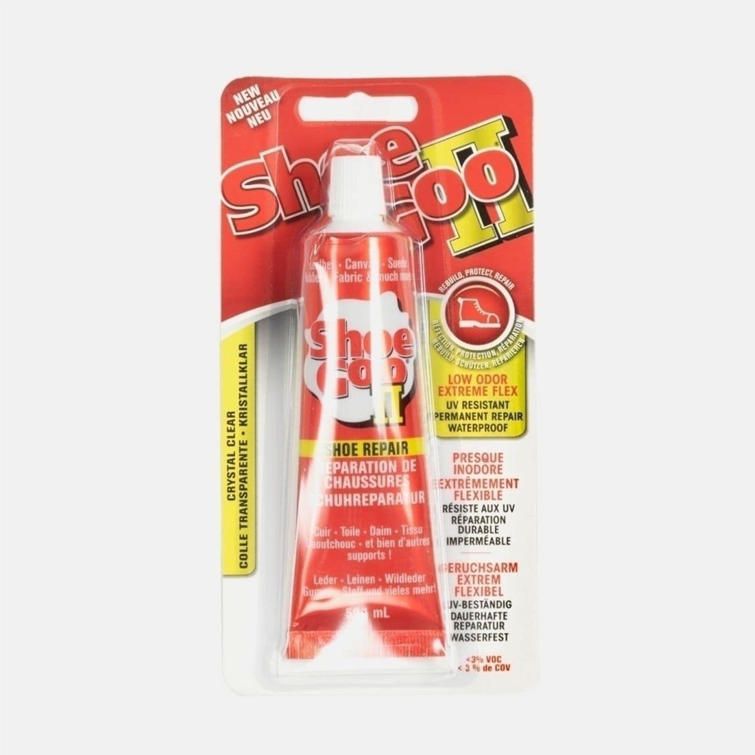 Shoe-Goo 2 Tube Clear (59,1ml) Mehrfarbig Bild 1