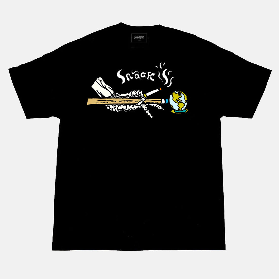 Snack Last Game T-Shirt - Black Schwarz Bild 1