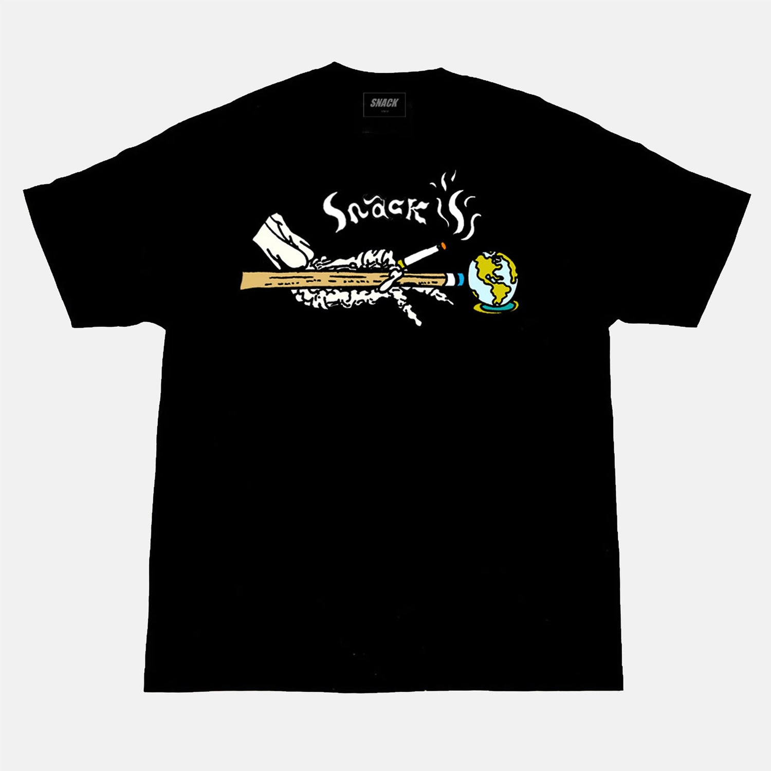 Snack Last Game T-Shirt - Black Schwarz Bild 1