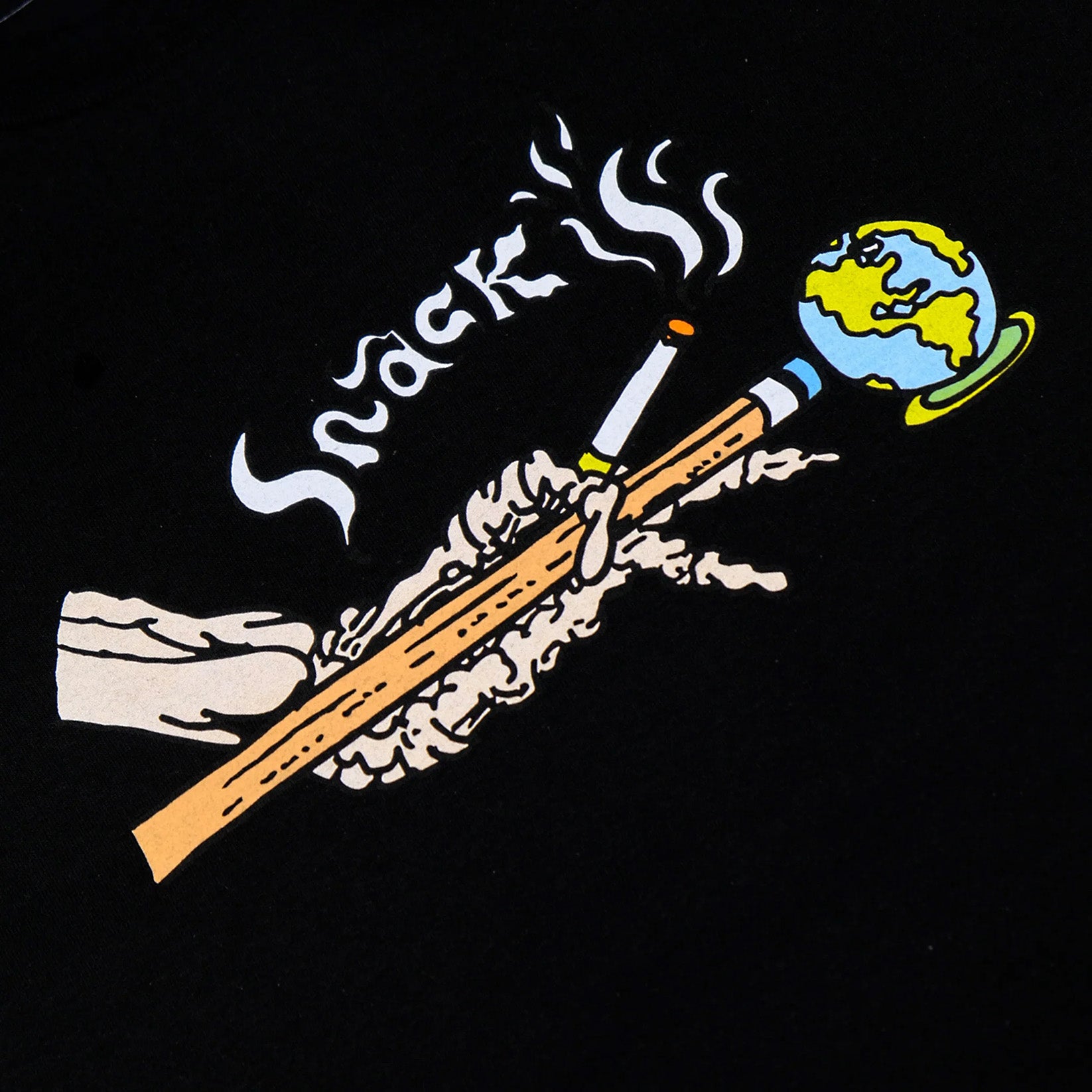 Snack Last Game T-Shirt - Black Schwarz Bild 2