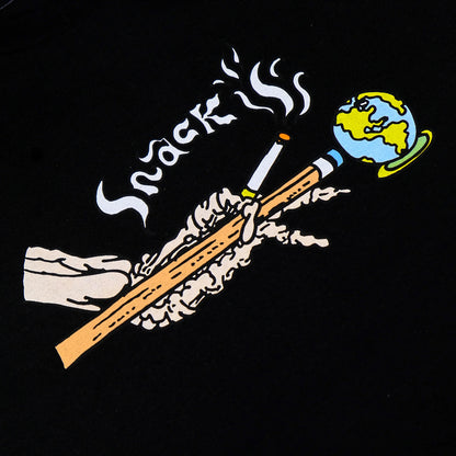 Snack Last Game T-Shirt - Black Schwarz Bild 2