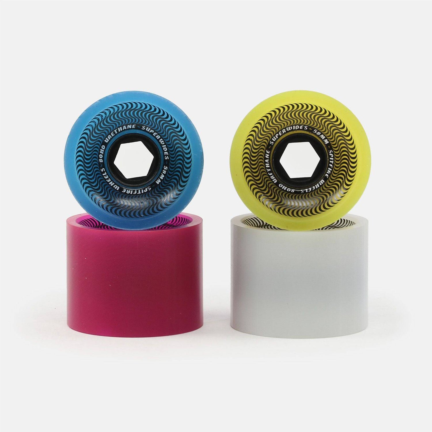 Spitfire CMYK 80HD 58mm Cruiser Wheels - Blowout Skateshop