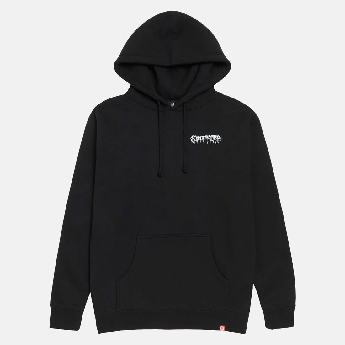 Spitfire Batwing Classic Hoodie - Black / White Schwarz Bild 2