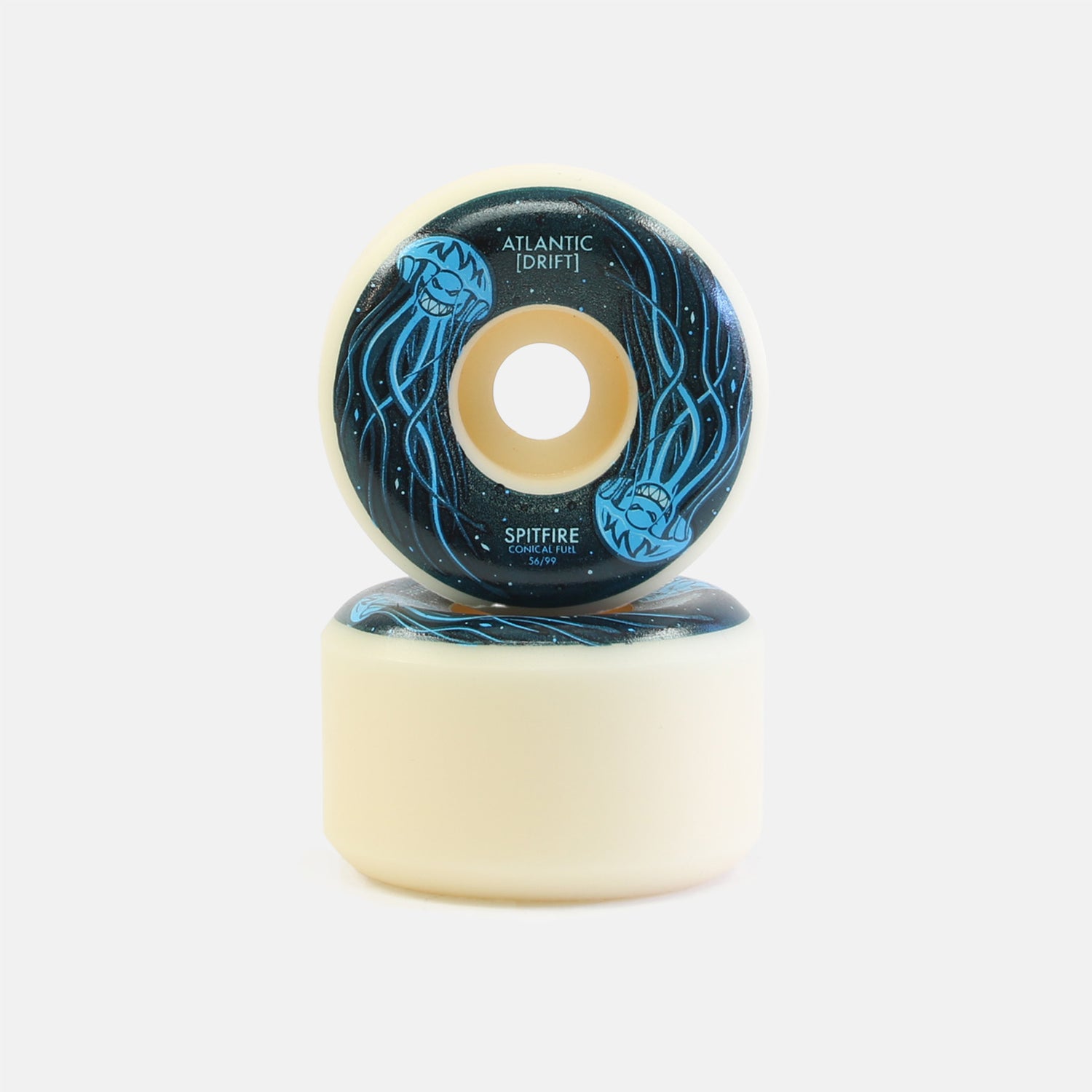 Spitfire F4 Conical Full Atlantic Drift 99A 56mm Wheels Natural Bild 1